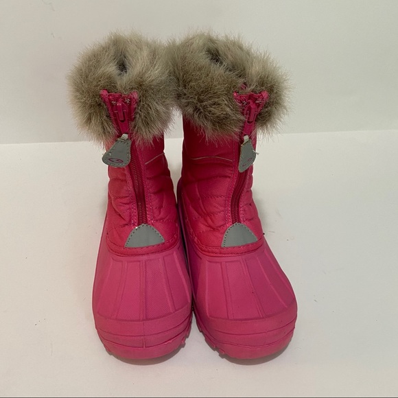 Champion Girls Snow Winter Pink Boots 